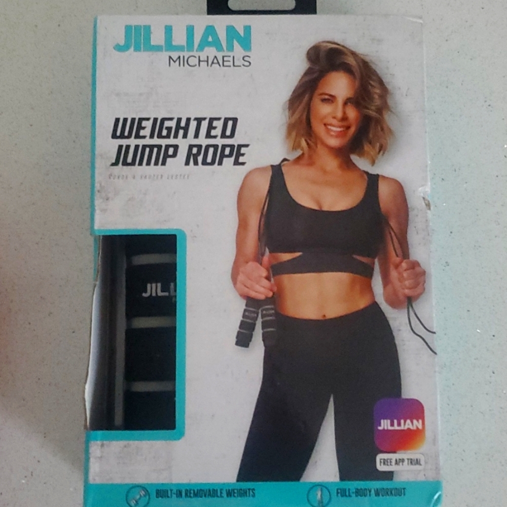Weighted jump rope